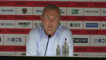 Nice - Fournier revient sur les incidents face à Marseille et les sanctions prises