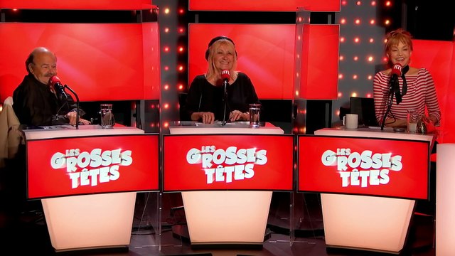 Anne Roumanoff débarque aux Grosses Têtes et rencontre Yoann Riou