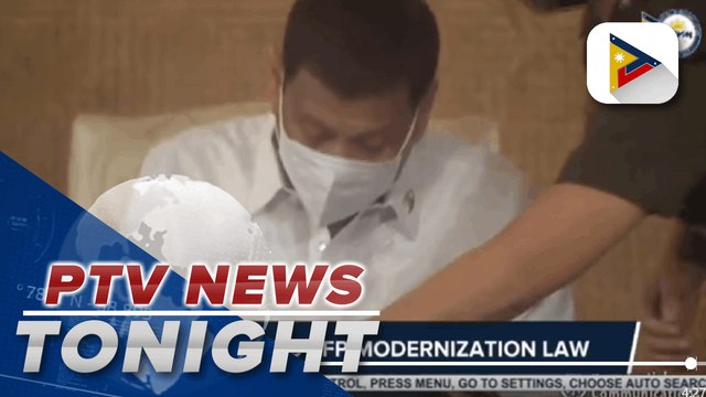 PRRD signs BFP Modernization Law