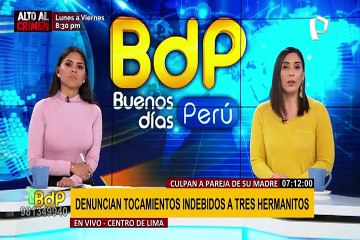 Denuncian tocaminetos indebidos a tres menores en el Centro de Lima