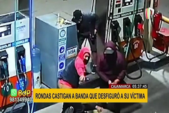 Cajamarca: rondas castigan a sujeto que desfiguró a su víctima