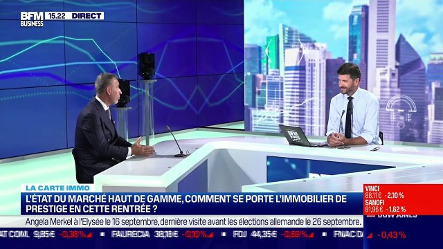 Laurent Demeure (Coldwell Banker France et Monaco) : L'état du marché haut de gamme, comment se porte l'immobilier de prestige en cette rentrée ? - 10/09