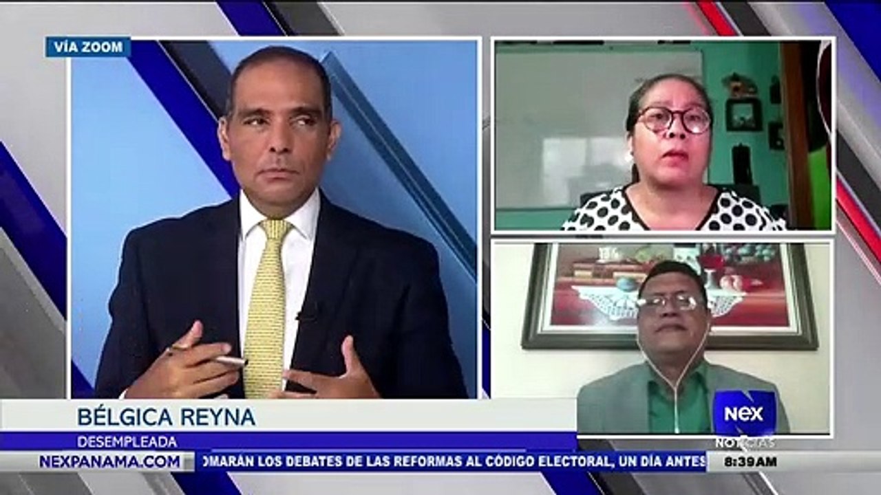Entrevista a Bélgica Reyna, desempleada y afectada  - Nex Noticias