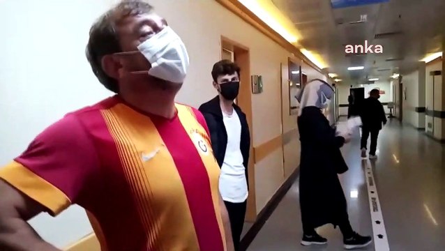 Rize Devlet Hastanesi'nde PCR testi yapılan alan ile Covid servisi yan yana