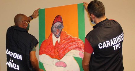 Bologna - Sequestrate 500 false opere di Francis Bacon (10.09.21)