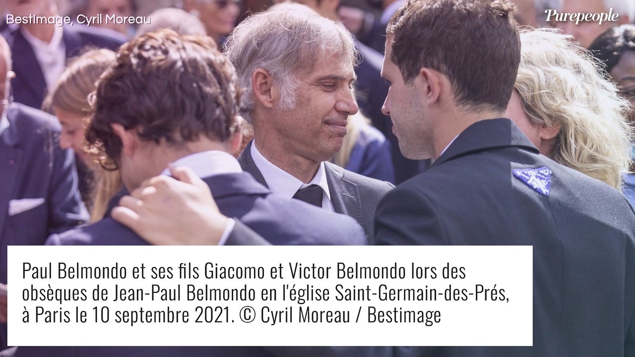 Obsèques de Jean-Paul Belmondo : son petit-fils Giacomo submergé par le chagrin