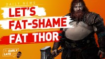 God of War Ragnarok Fat Thor is The Real Thor from Norse Mythology