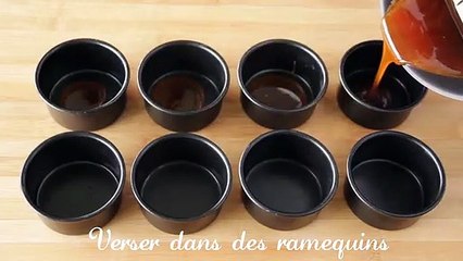 Flan fondant au mascarpone et caramel