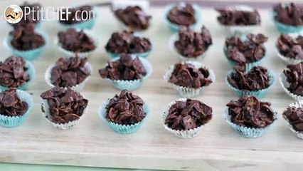 Roses des sables au chocolat