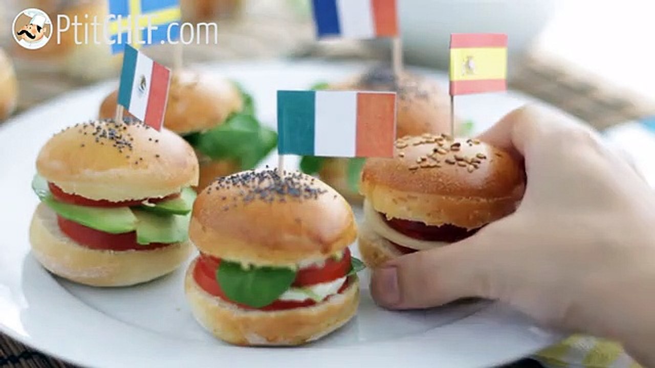 Mini burgers apéro