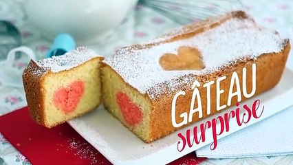 Gâteau surprise pour la Saint Valentin