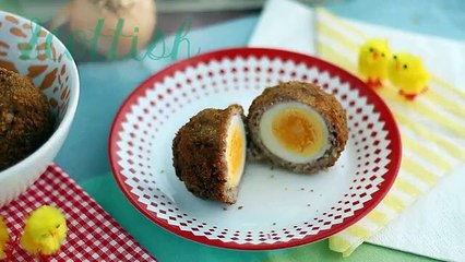 Scotch eggs - œufs panés à l'écossaise