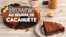 Brownie au beurre de cacahuète et biscuits Oréo