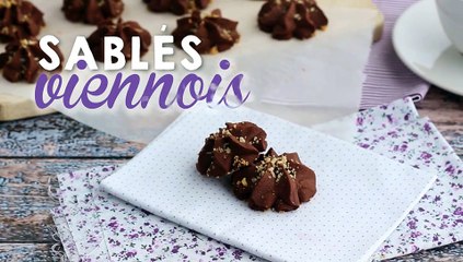 Sablés viennois au cacao