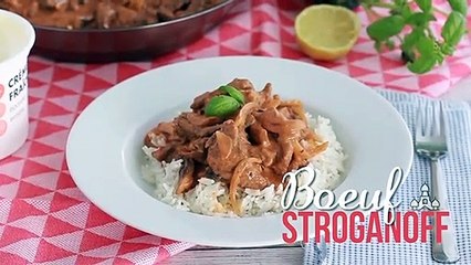 Bœuf Stroganoff facile et rapide