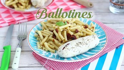 Ballotines de poulet à la mozzarella