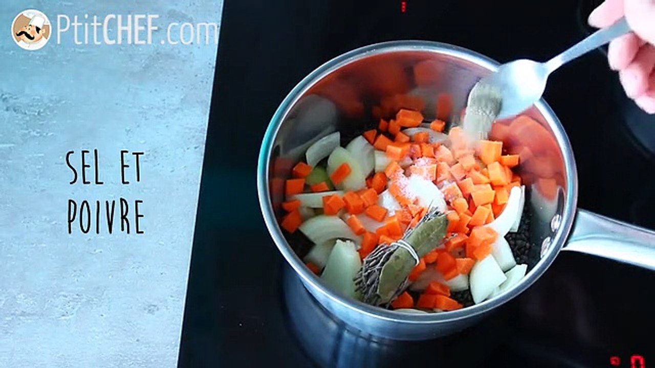 Petit salé aux lentilles