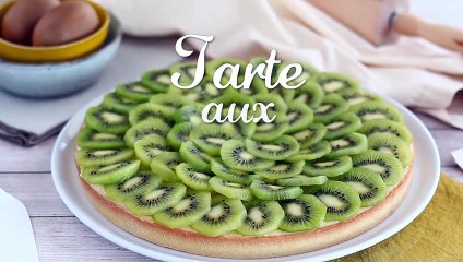 Tarte aux kiwis (rapide et simple)