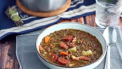 Lentilles à l'espagnole