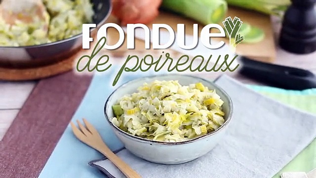 Fondue de poireaux
