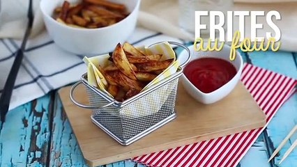 Frites au four croustillantes