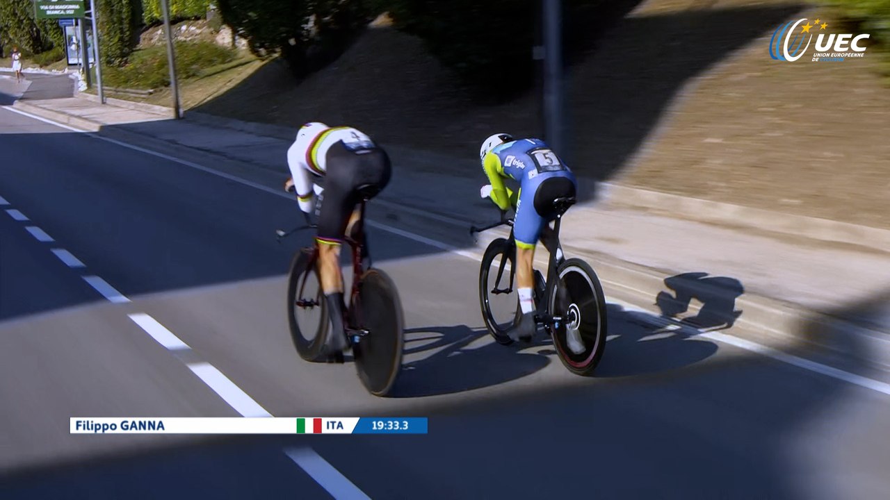 #EuroRoad21 | Highlights Men Elite Individual Time Trial