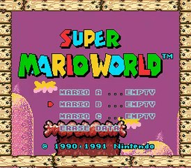Brutal Mario World online multiplayer - snes