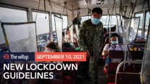 GUIDE: Localized lockdown, alert level system for Metro Manila