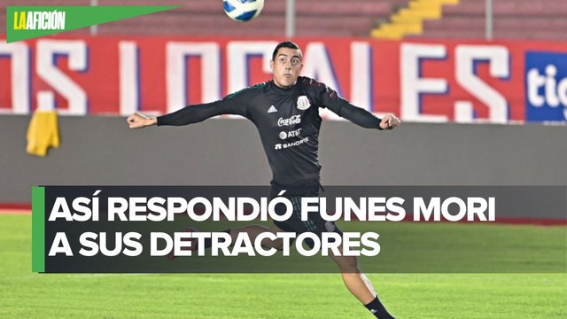 Rogelio Funes Mori responde a quienes lo critican por falta de gol en el Tri