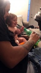 Baby's Got Giggles from Squished Bottle
