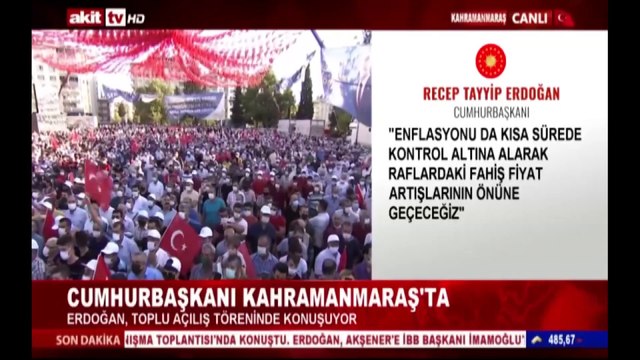 Cumhurbaşkanı Erdoğan, Kahramanmaraşlılara yazarımız merhum Abdurrahim Karakoç'un şiiri ile hitap etti