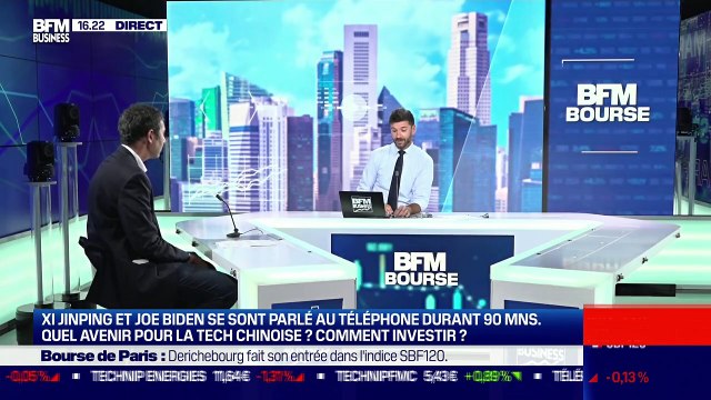 Gilles Sitbon (Sycomore AM) : Entretien téléphonique entre Xi Jinping et Joe Biden, quel avenir pour la tech chinoise ? Comment investir ? - 10/09