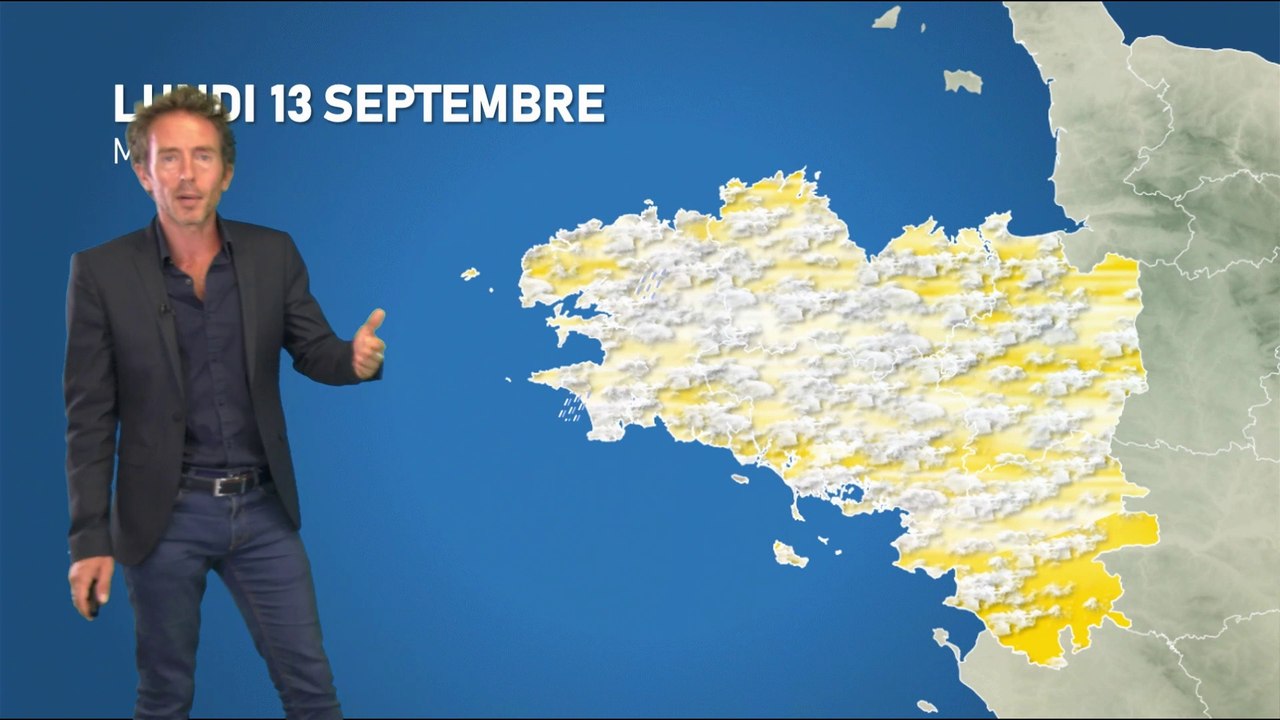 Bulletin météo pour le lundi 13 septembre