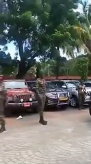 Revivez l'Arrivée du Colonel Mamady Doumbouya pour rencontrer les émissaires de la CEDEAO