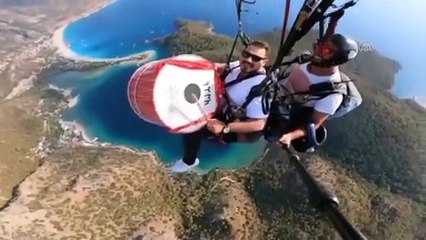 Önce gökyüzünde sonra da denizin altında davul çaldı