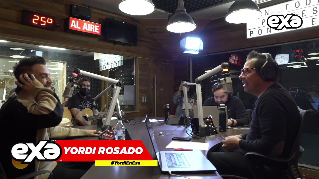 ¡Wolfine ya está en #YordiEnExa, presentando su sencillo “Luna”!  (526)