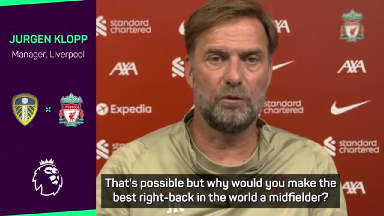 Why play the world's best right-back in midfiel...