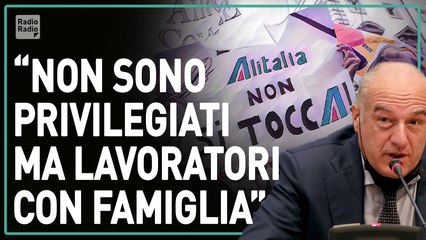 "BATTEREMO I PUGNI AL TAVOLO DEL GOVERNO" ▷ MICHETTI IN PIAZZA AL FIANCO DEI LAVORATORI ALITALIA