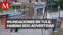 Atlas de Riesgos advertía peligro de inundaciones por Río Tula desde 2009
