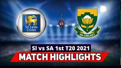 Download Video: sri lanka vs south africa 1st t20 highlights - cricket highlights 2