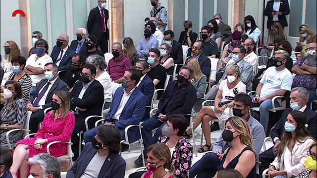 Discurs de Laura Borràs en l'acte de lliurament de la Medalla d'Honor del parlament