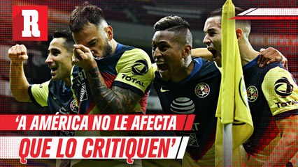 América esta en primer lugar le pese a quien le pese, aseguró Aguilera