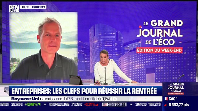 Edgar Grospiron (Expert en motivation & performance) : Entreprises, les clefs pour réussir la rentrée - 10/09