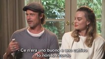 Intervista Leonardo DiCaprio, Brad Pitt e Margot Robbie (Parte 1) _ SUB ITA