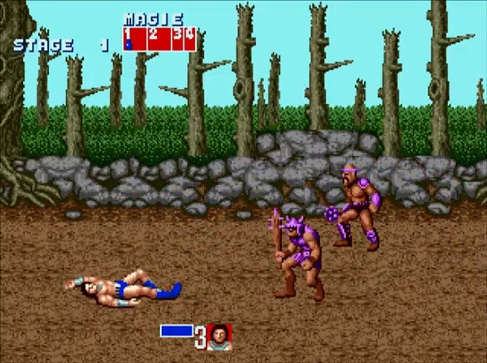 Golden Axe online multiplayer - megadrive
