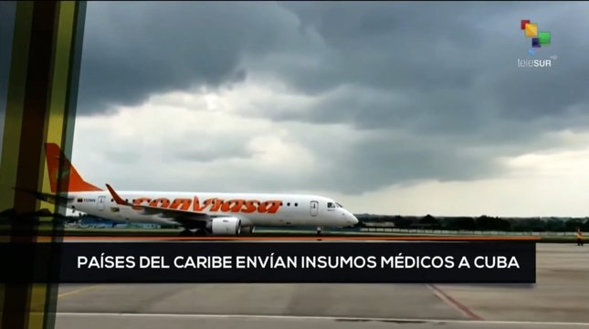 teleSUR Noticias 17:30 10-09: Cuba recibe ayuda humanitaria de países caribeños