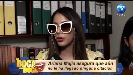 "Estoy esperando sentada en mi balcón": Ariana Mejía responde a Grace Castro por su denuncia