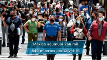 México registra 699 decesos y 14 mil 233 contagios por Covid-19 en 24 horas