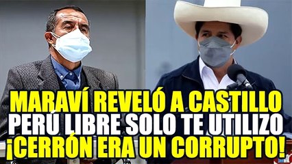 ¡AUDIO B0MBA!: IBER MARAVÍ REVELÓ A PEDRO CASTILLO QUE PERÚ LIBRE SOLO LO USÓ PARA SALVARSE