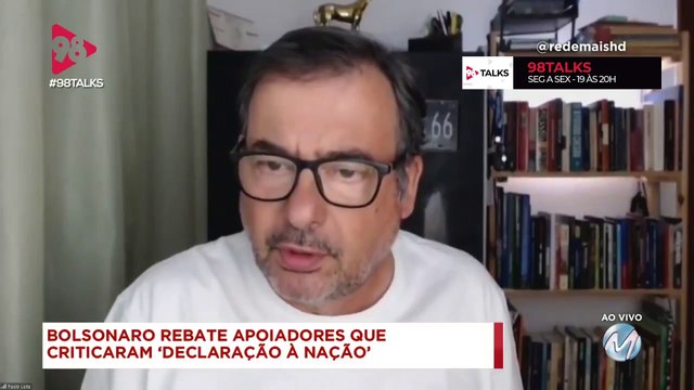 98 Talks | Reação de apoiadores de Jair Bolsonaro